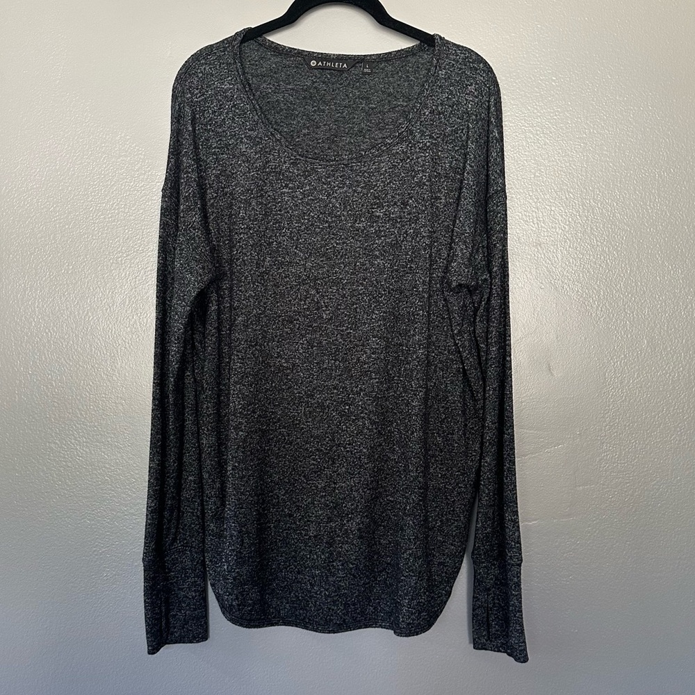 Athleta Lombard Long Sleeve Top Sz L